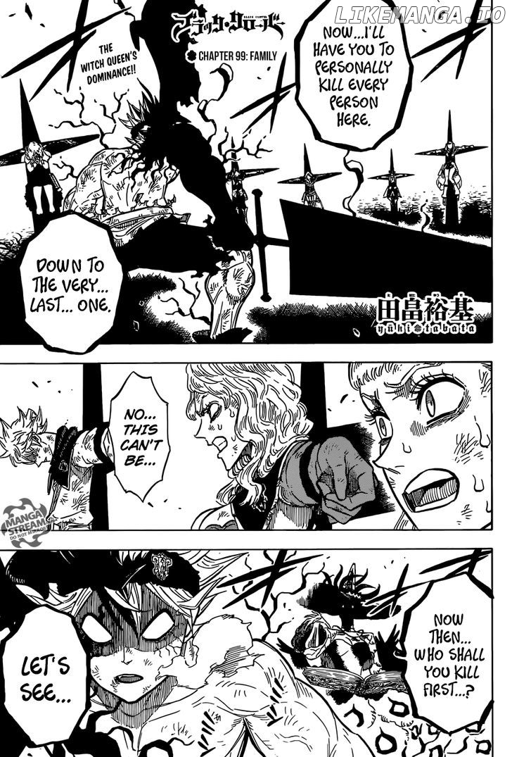 Black Clover chapter 99 image 01